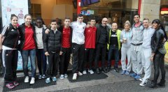 Galeriebild Besuch des TKD Özer U18-EM-Teams bei Atlantik Döner