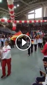 Galeriebild Internationales Kinderturnier Konya 2015 - Eröffnungsfeier - Video vom Einmarsch des deutschen Teams