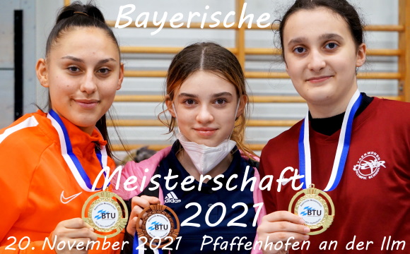 Bayerische Meisterschaft 2021 in Pfaffenhofen - Titel