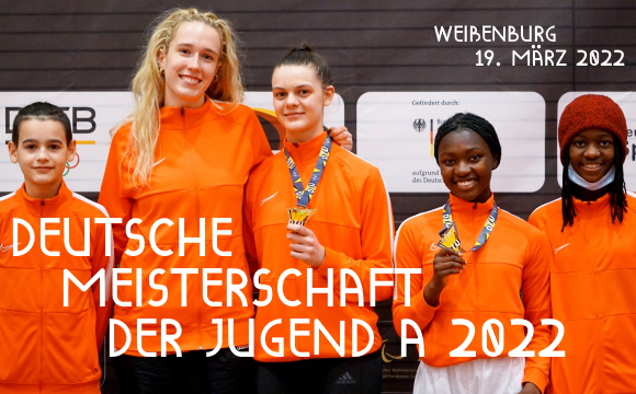 Deutsche Meisterschaft der Jugend A 2022 in Weißenburg - Titel