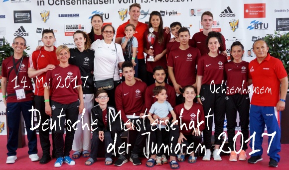 Deutsche Meisterschaft der Junioren 2017 in Ochsenhausen - Titel