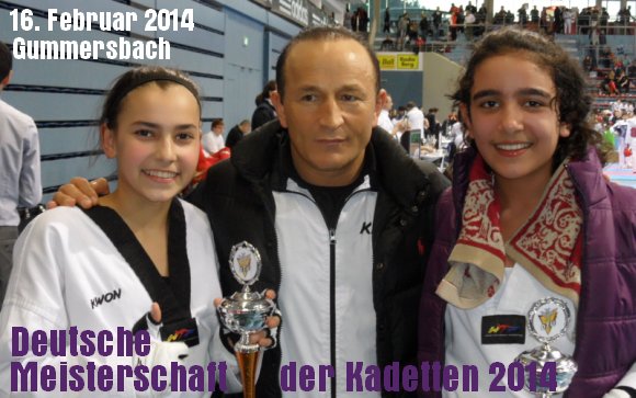 Deutsche Meisterschaft der Kadetten 2014 in Gummersbach - Titel