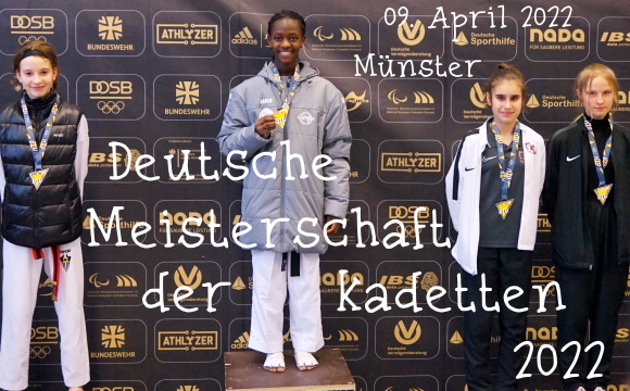 Deutsche Meisterschaft der Kadetten 2022 in Münster - Titel