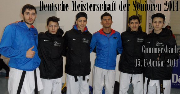 Deutsche Meisterschaft der Senioren 2014 in Gummersbach - Titel