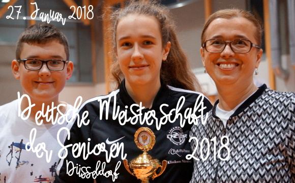 Deutsche Meisterschaft der Senioren 2018 in Düsseldorf - Titel