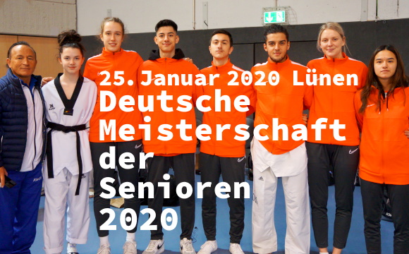 Deutsche Meisterschaft der Senioren 2020 in Lünen - Titel
