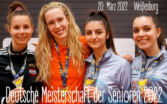 Deutsche Meisterschaft der Senioren 2022 in Weißenburg - Titel