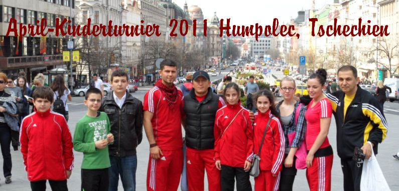 April-Kinderturnier 2011 in Humpolec - Titel
