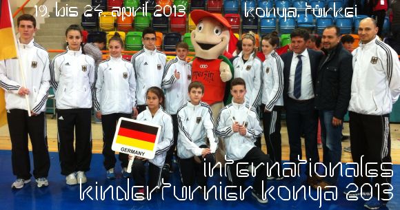 Internationales Kinderturnier 2013 in Konya - Titel