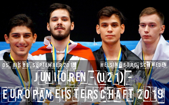 Junioren-(U21)-Europameisterschaft 2019 in Helsingborg - Titel