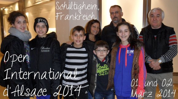 Open International d'Alsace 2014 in Schiltigheim - Titel