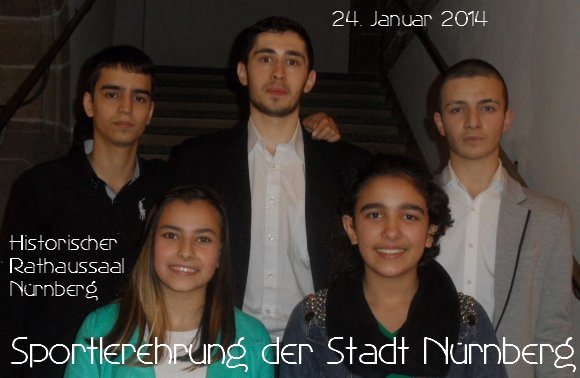 Sportlerehrung der Stadt Nürnberg 2014 - Titel