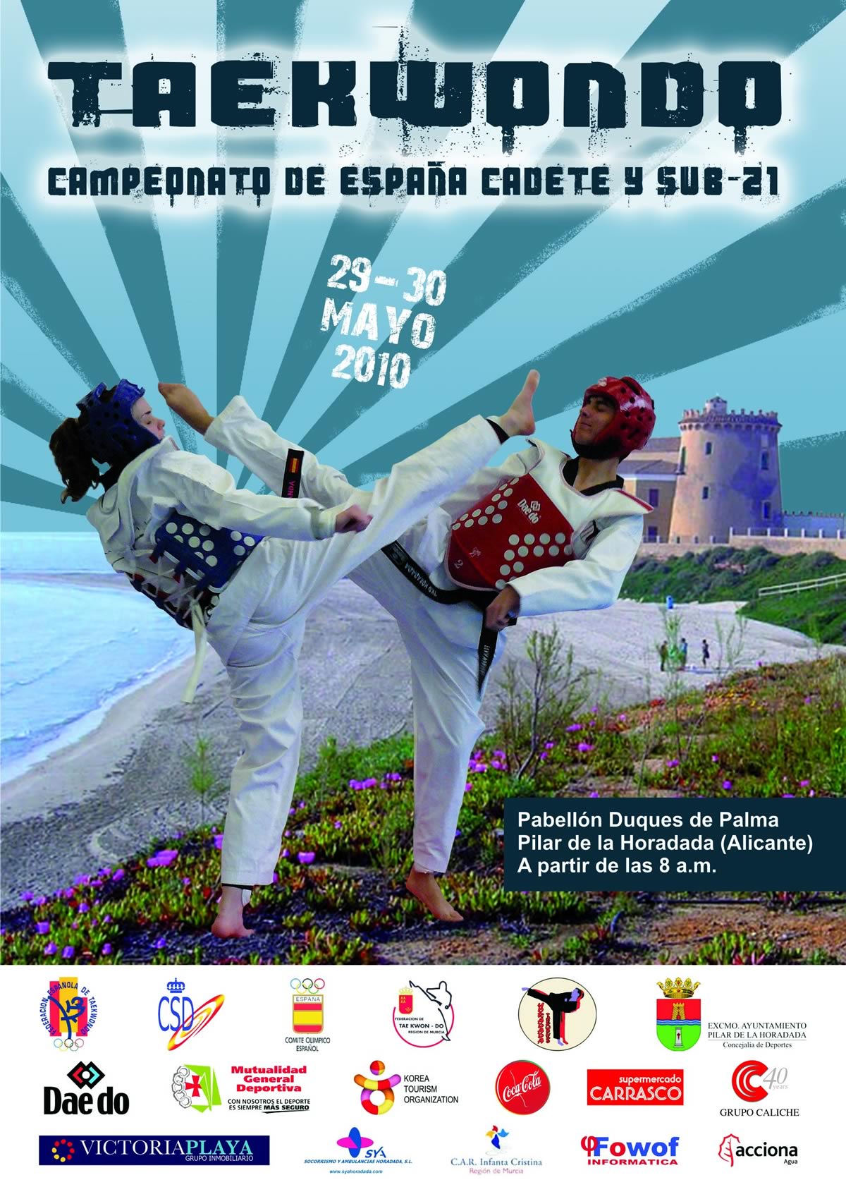 Plakat Spanische Meisterschaft U21 2010