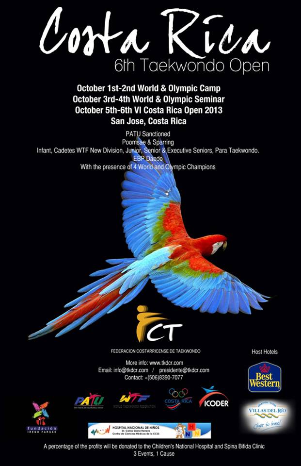 Plakat Costa Rica Open 2013