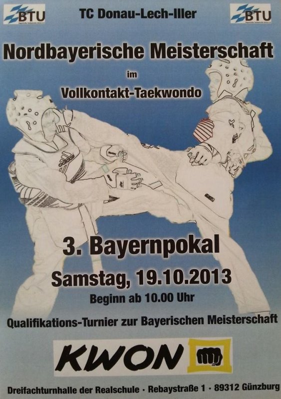 Plakat 3. Bayernpokal 2013