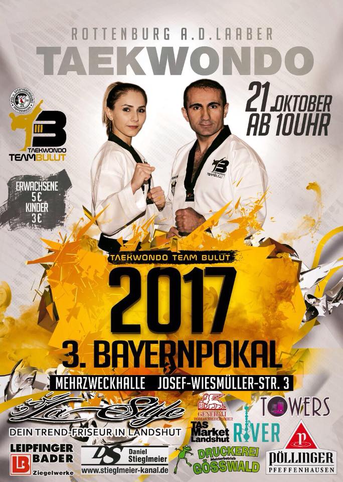 Plakat 3. Bayernpokal 2017