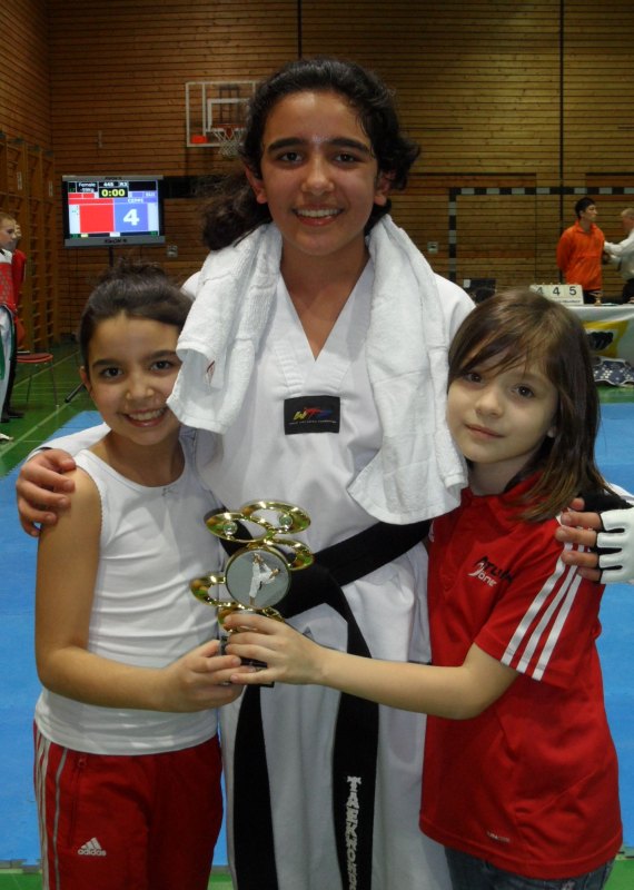 Creti Cup 2014 in Reutlingen - Alara Öztürk, Selina Öztürk und Diana Felix