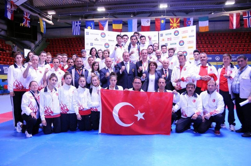 Europameisterschaft 2016 Montreux - Das türkische Team