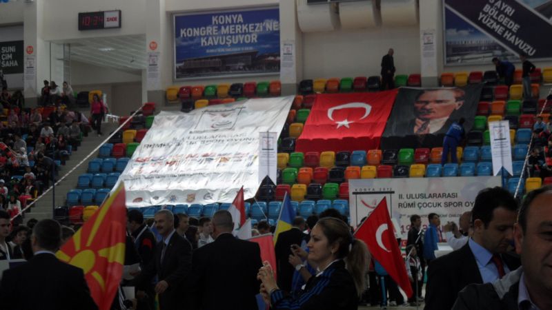 Internationales Kinderturnier Konya 2012 - Bild Eröffnungsfeier 3
