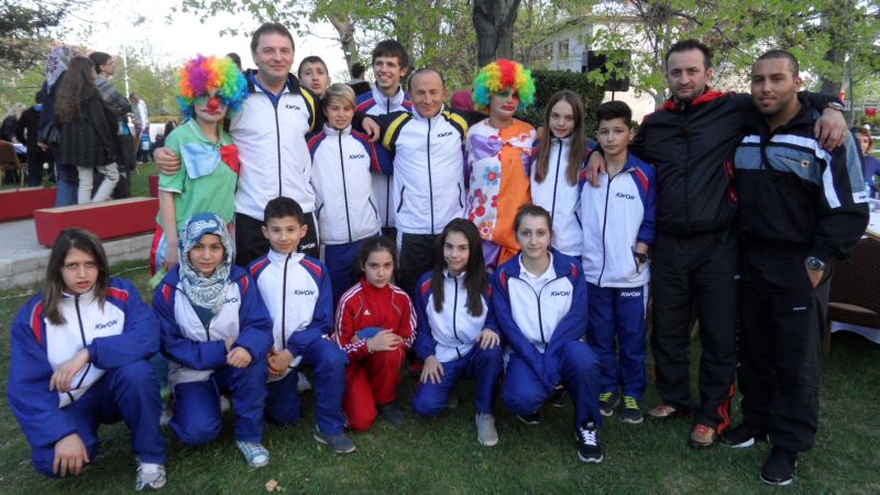 Internationales Kinderturnier Konya 2012 - BTU-Team beim Empfang des Provinz-Gouverneurs
