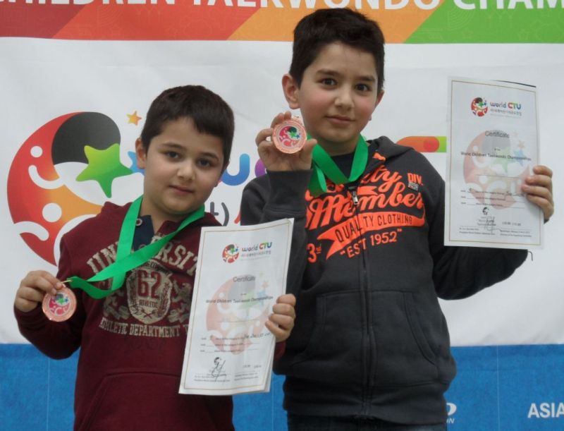 Internationales Kinderturnier Sindelfingen 2013 - Ada und Ege Baydar
