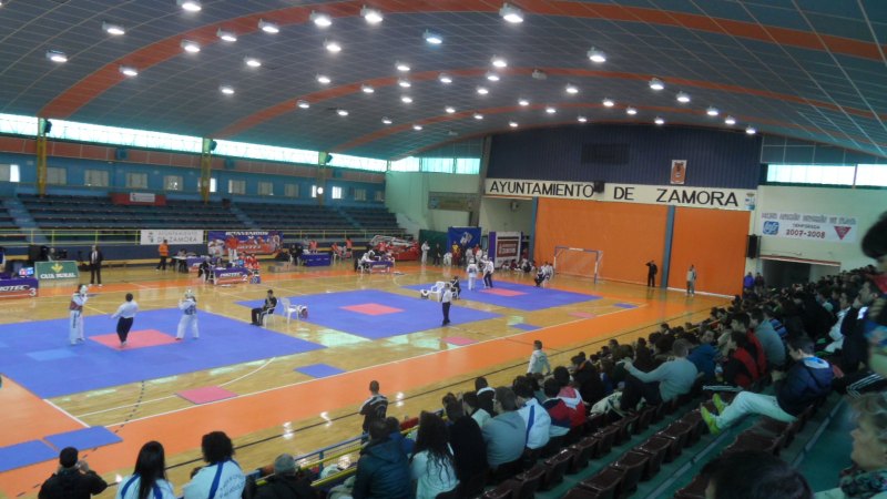 Sporthalle Angel Nieto in Zamora