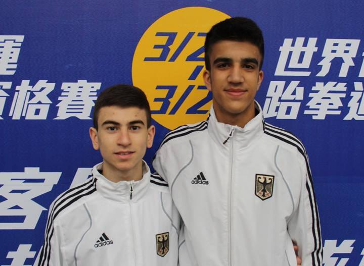 Qualifikationsturnier für die Olympischen Jugend-Spiele 2014 in Taipeh - Daniel Chiovetta und Hamza Adnan Karim