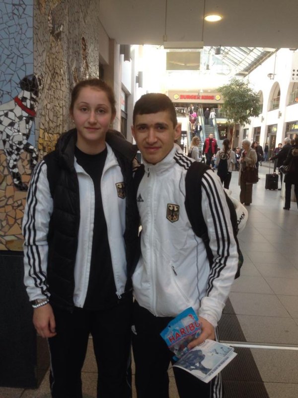 Qualifikationsturnier für die Olympischen Jugend-Spiele 2014 in Taipeh - Ekaterina Derev und Mehmet Yorulmaz