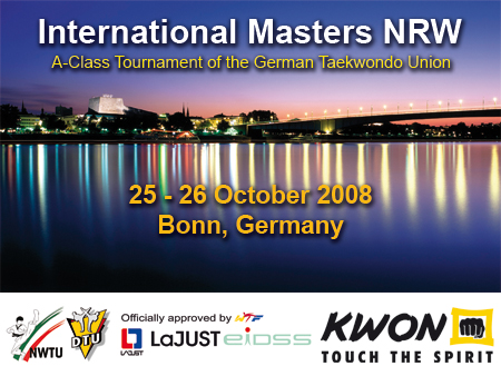 Plakat International Masters NRW 2008