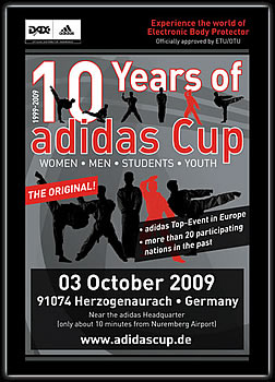 Plakat adidas Cup 2009