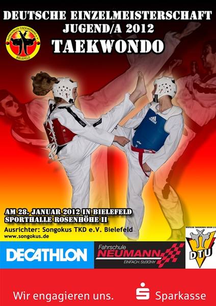Plakat Deutsche Meisterschaft Jugend A 2012